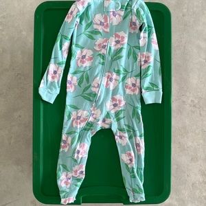 Baby girl Footless pajamas